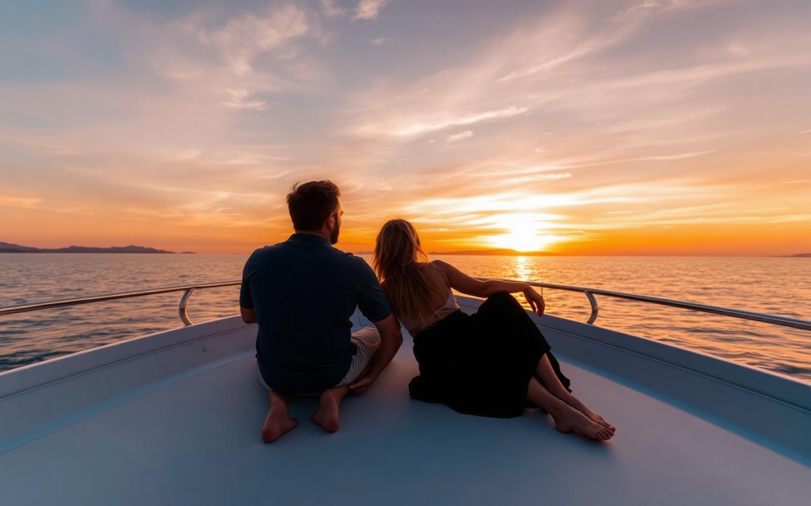 Sunset cruise in Tangier — Tangier, Morocco