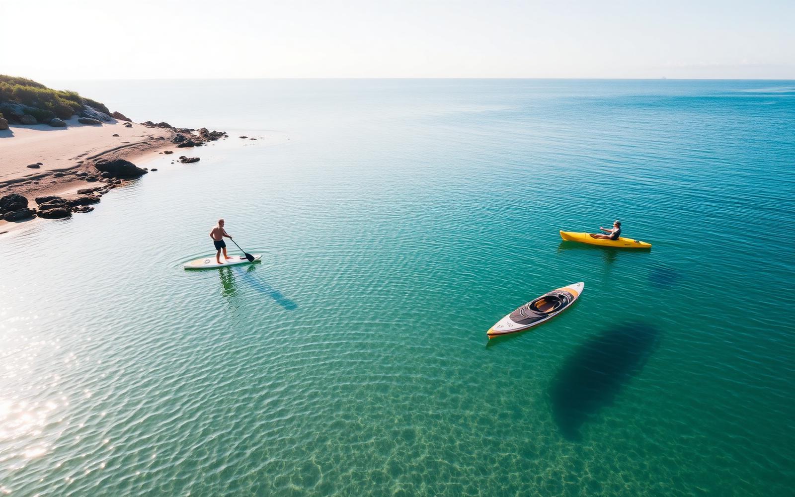 Paddle boarding in Tangier — Tangier, Morocco